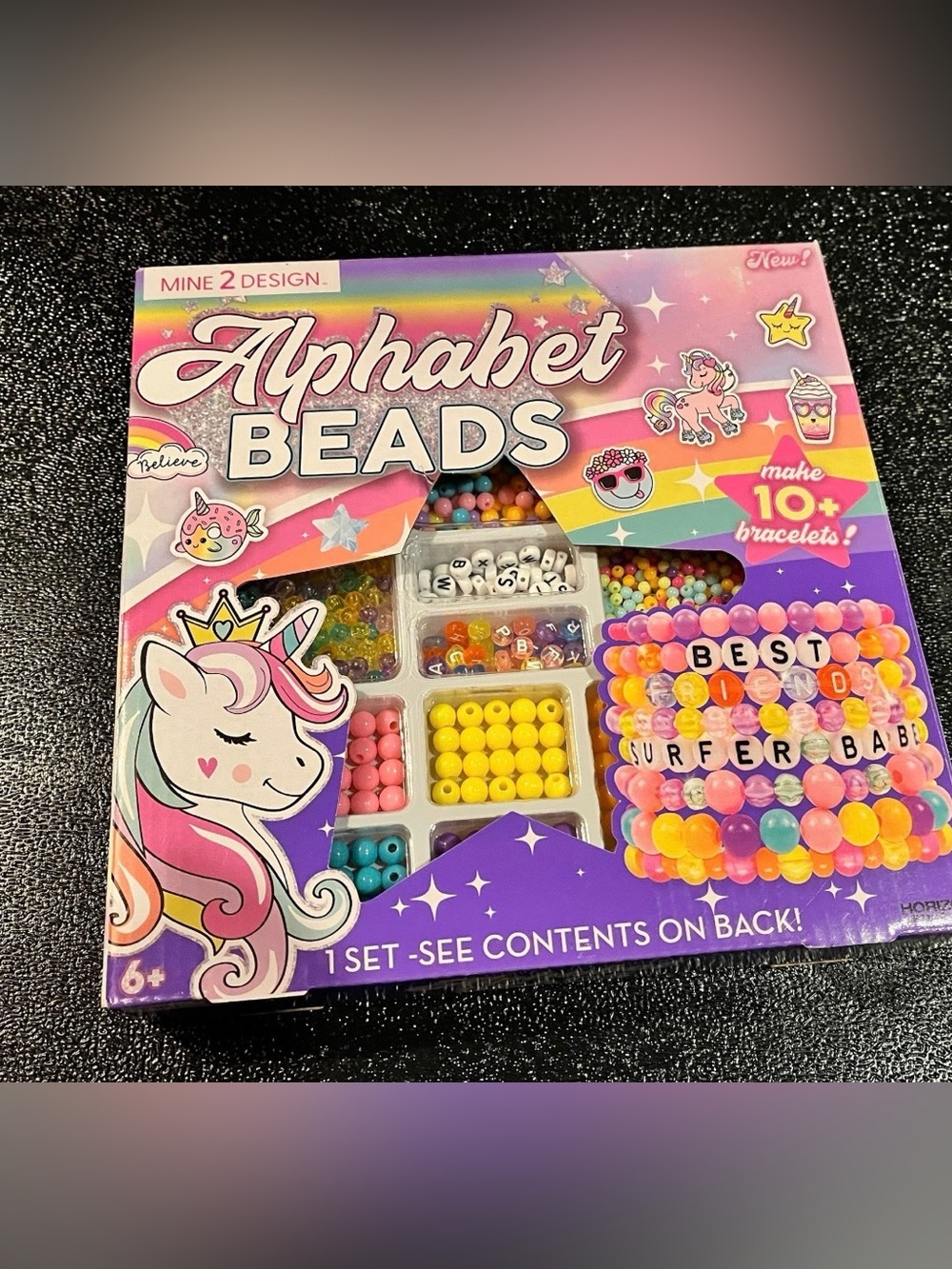 Alphabet Beads Jewelry Making Kit